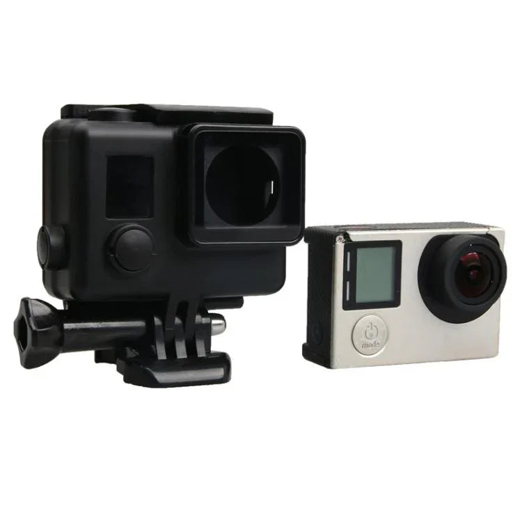 適用於 GoPro HERO4 ABS 骨架保護殼，帶扣環基本支架及導螺絲，HERO4