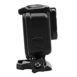 GoPro HERO5 2合1 觸控螢幕背蓋 + 45米防水保護殼（安裝時無需拆卸鏡頭）附扣環基本支架與導螺桿，無需拆卸鏡頭