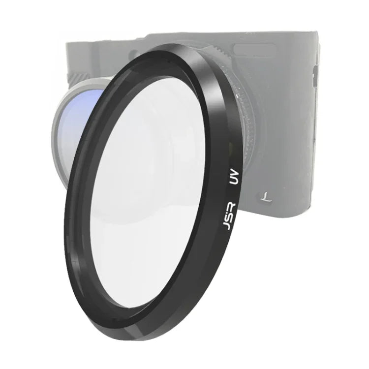 JSR UV 鏡頭濾鏡，適用 Panasonic LUMIX LX10，UV 濾鏡