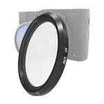 JSR UV 鏡頭濾鏡，適用 Panasonic LUMIX LX10，UV 濾鏡