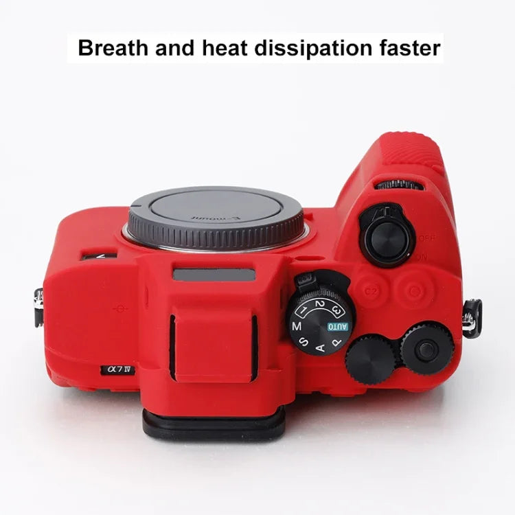Sony A7 IV 軟矽膠保護殼，適用於 Sony A7 IV
