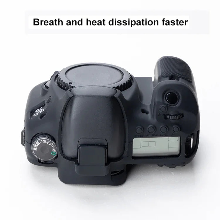 Canon EOS 7D 軟矽膠保護殼，適用 Canon EOS 7D