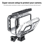 60米水下深度潛水殼防水相機保護殼，適用於 Insta360 One RS 4K，適用於 Insta360 One RS 4K