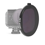 JSR 圓形外殼 ND1000 濾鏡，適用 GoPro HERO8 Black，ND1000 濾鏡