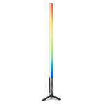 LUXCeO Mood1 85cm RGB 彩色氛圍節奏 LED 手持視頻攝影補光燈附三腳架，85cm 含三腳架