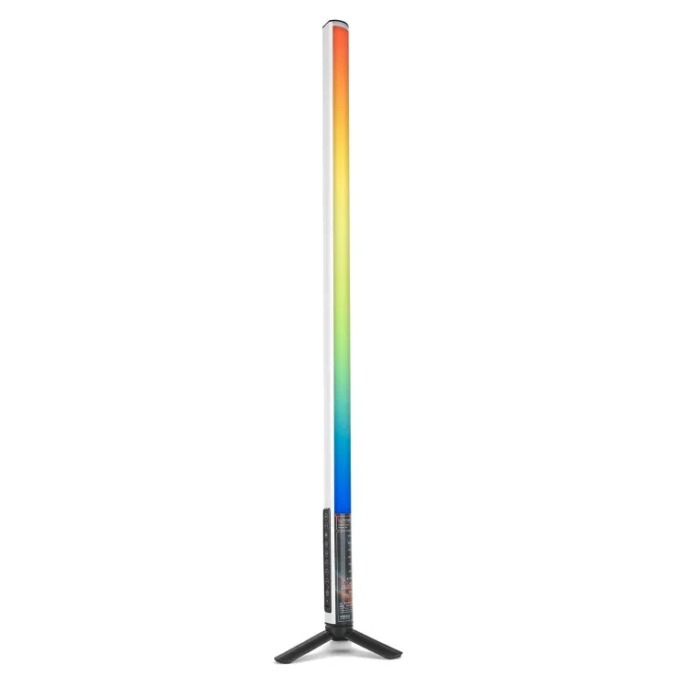 LUXCeO Mood1 85cm RGB 彩色氛圍節奏 LED 手持視頻攝影補光燈附三腳架，85cm 含三腳架