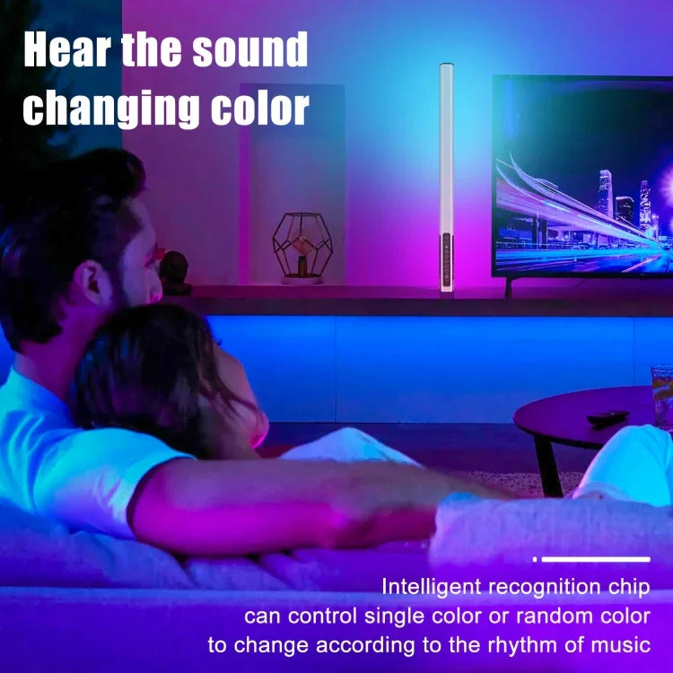 LUXCeO Mood1 85cm RGB 彩色氛圍節奏 LED 手持視頻攝影補光燈附三腳架，85cm 含三腳架