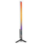 LUXCeO Mood1 50公分 RGB 彩色氛圍節奏 LED 手持攝影補光燈，附三腳架，50公分附三腳架
