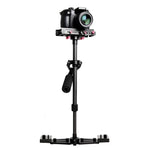 YELANGU YLG0107K 40-67cm 航空鋁+碳纖維專業穩定器手持穩定器，適用 DSLR 攝影機 DV