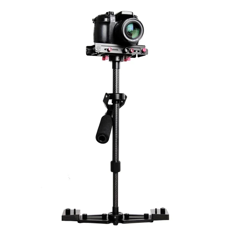 YELANGU YLG0107K 40-67cm 航空鋁+碳纖維專業穩定器手持穩定器，適用 DSLR 攝影機 DV