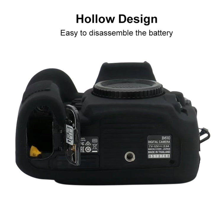 Nikon D810 軟矽膠保護殼，適用於 Nikon D810