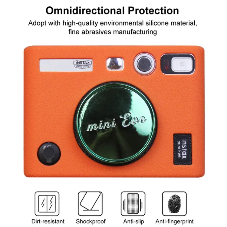 FUJIFILM instax mini Evo 軟矽膠保護殼，適用 FUJIFILM instax mini Evo
