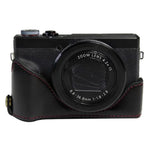1/4 吋螺紋 PU 皮革相機半套底座，適用 Canon G7 X Mark III / G7 X3，適用 Canon G7 X Mark III / G7 X3，適用 Canon G7 X Mark III
