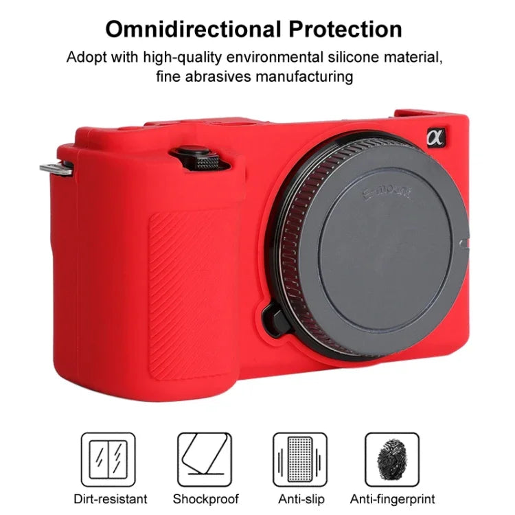適用於 Sony ZV-E10 軟矽膠保護套，適用於 Sony ZV-E10