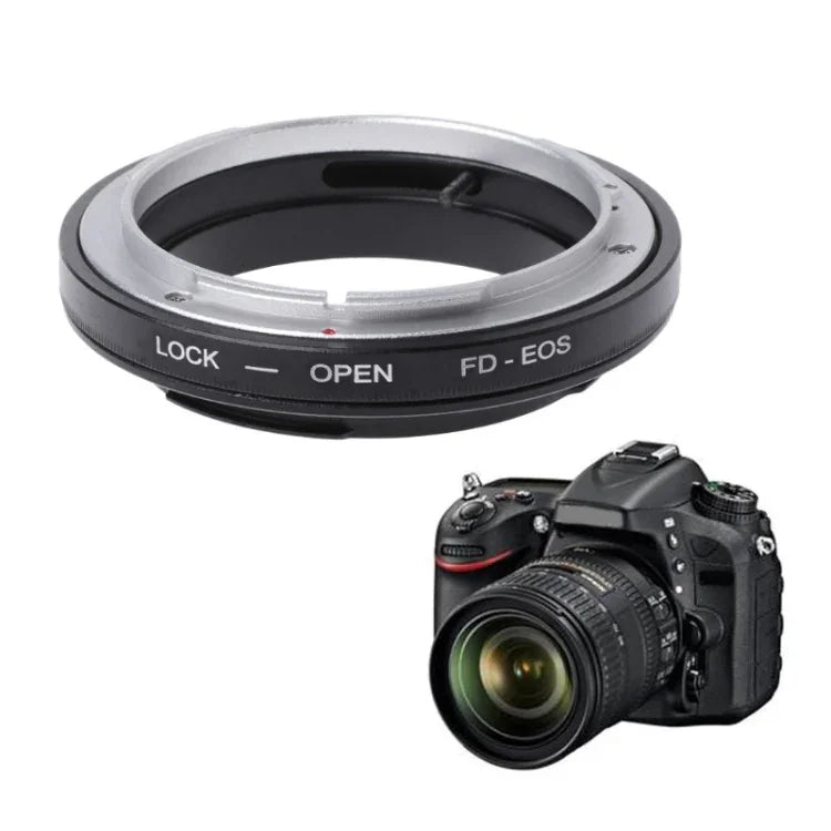 FD-EOS 鏡頭轉接環，適用於 Canon FD 鏡頭轉 EOS EF 鏡頭，FD-EOS