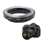 FD-EOS 鏡頭轉接環，適用於 Canon FD 鏡頭轉 EOS EF 鏡頭，FD-EOS