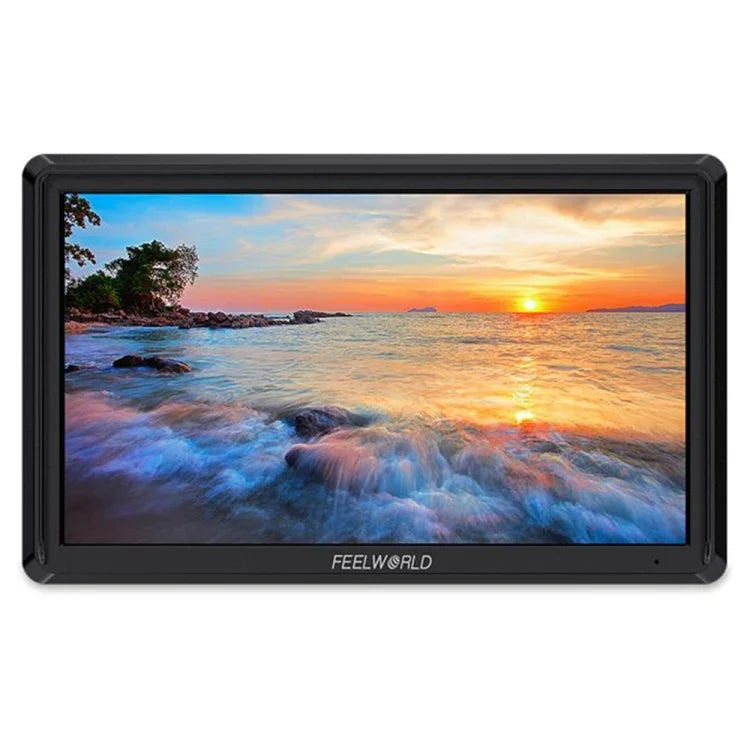 FEELWORLD FW568 V3 6 吋 3D LUT DSLR 相機外接監視器，IPS 全高清 1920 x 1152，支援 HDMI 輸入輸出，傾斜支架