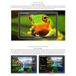 FEELWORLD LUT11S 10.1 吋超高亮度 2000nit 觸控螢幕 DSLR 攝影機現場監視器，3G-SDI 4K HDMI 輸入輸出 1920 x 1200 IPS 面板，LUT11S