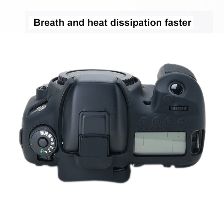 適用於 Canon EOS 7D Mark II 軟矽膠保護套，適用於 Canon EOS 7D Mark II