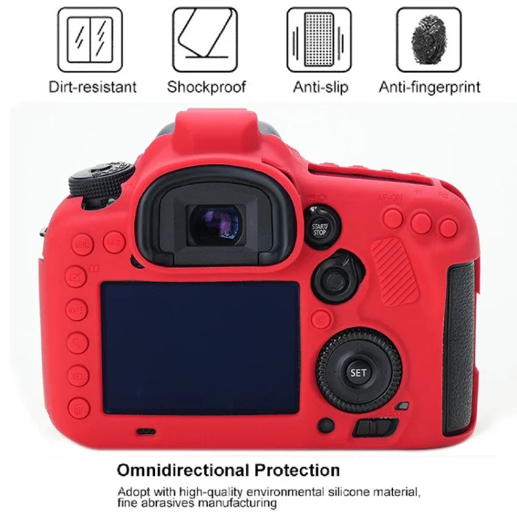 適用於 Canon EOS 7D Mark II 軟矽膠保護套，適用於 Canon EOS 7D Mark II