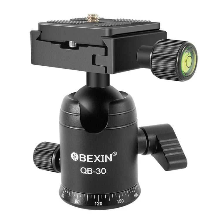 BEIXIN QB-30 360 度旋轉全景金屬球頭，附快拆板，QB-30