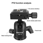 BEIXIN QB-30 360 度旋轉全景金屬球頭，附快拆板，QB-30
