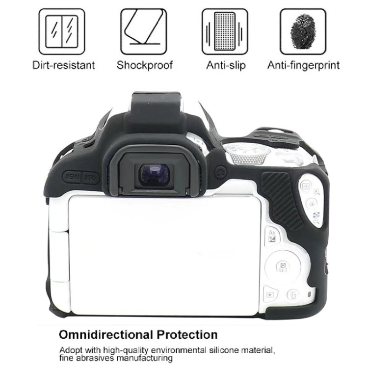 適用於 Canon EOS 250D 軟矽膠保護套，適用於 Canon EOS 250D