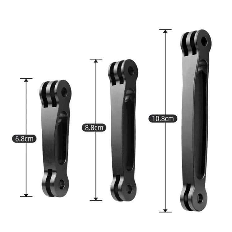 3 合 1 鋁合金關節延長手柄，適用於 GoPro、Insta360、DJI 及其他運動相機，3 合 1