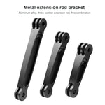 3 合 1 鋁合金關節延長手柄，適用於 GoPro、Insta360、DJI 及其他運動相機，3 合 1