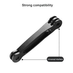 3 合 1 鋁合金關節延長手柄，適用於 GoPro、Insta360、DJI 及其他運動相機，3 合 1