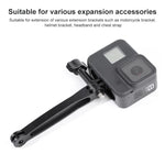 3 合 1 鋁合金關節延長手柄，適用於 GoPro、Insta360、DJI 及其他運動相機，3 合 1