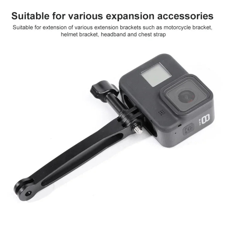 3 合 1 鋁合金關節延長手柄，適用於 GoPro、Insta360、DJI 及其他運動相機，3 合 1