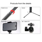 30-93cm 折疊式多功能自拍桿三腳架支架，適用於 GoPro、Insta360、DJI 及其他運動相機、手機，長度：30-93cm