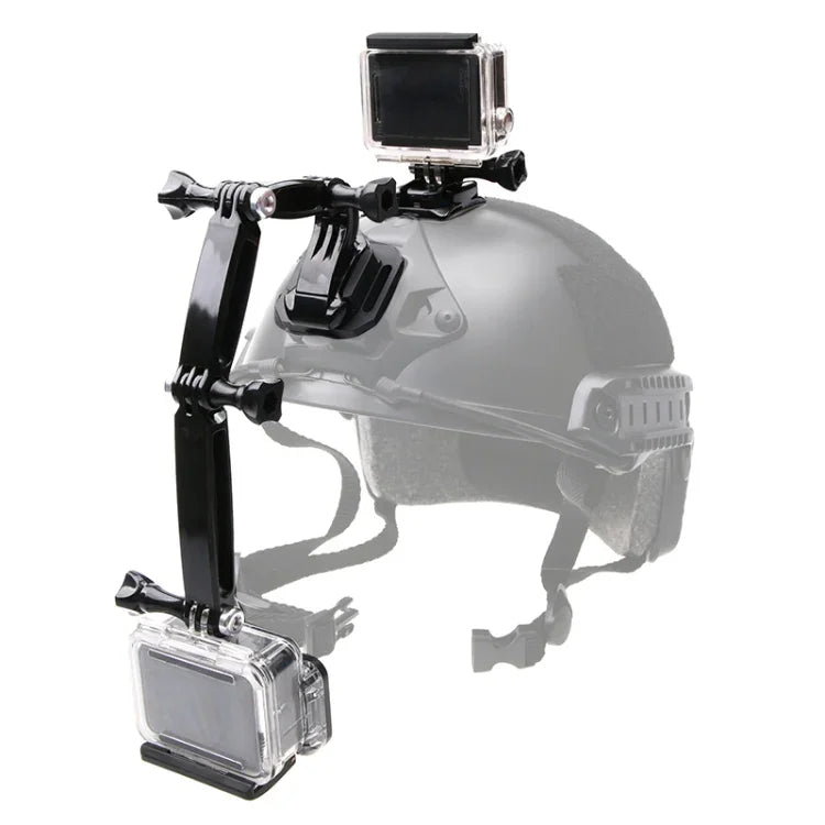 GoPro、Insta360、DJI 及其他運動相機專用頭盔前置安裝套裝，安裝套裝