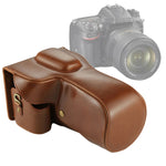 Nikon D7200 / D7100 / D7000 全機身 PU 皮革相機包（含 18-200 / 18-140mm 鏡頭），適用 D7200
