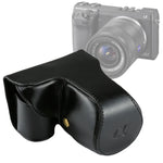 全身相機 PU 皮革保護套包，帶背帶，適用於 Sony NEX 7 / F3（18-55mm 鏡頭），適用於 Sony NEX 7 / F3，適用於 Sony NEX 7