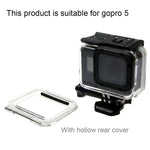 GoPro HERO6 /5 30米防水保護殼 + 帶扣空心背蓋 基本支架與螺絲，無需拆卸鏡頭(GP413)，保護殼+背蓋