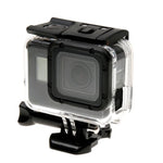 適用於 GoPro HERO6 /5 骨架保護殼 + 帶扣空心背蓋 基本支架與螺絲，無需拆卸鏡頭，空心背蓋