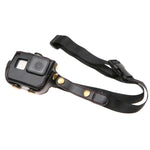 GoPro HERO7 Black /6 /5 PU 皮革保護殼附頸帶與按鈕，PU 皮革（棕色）、PU 皮革（咖啡色）、PU 皮革（黑色）