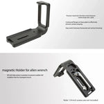 FITTEST FLN-D850 垂直拍攝快拆 L 形板支架底座，適用於 Nikon D850，Nikon D850