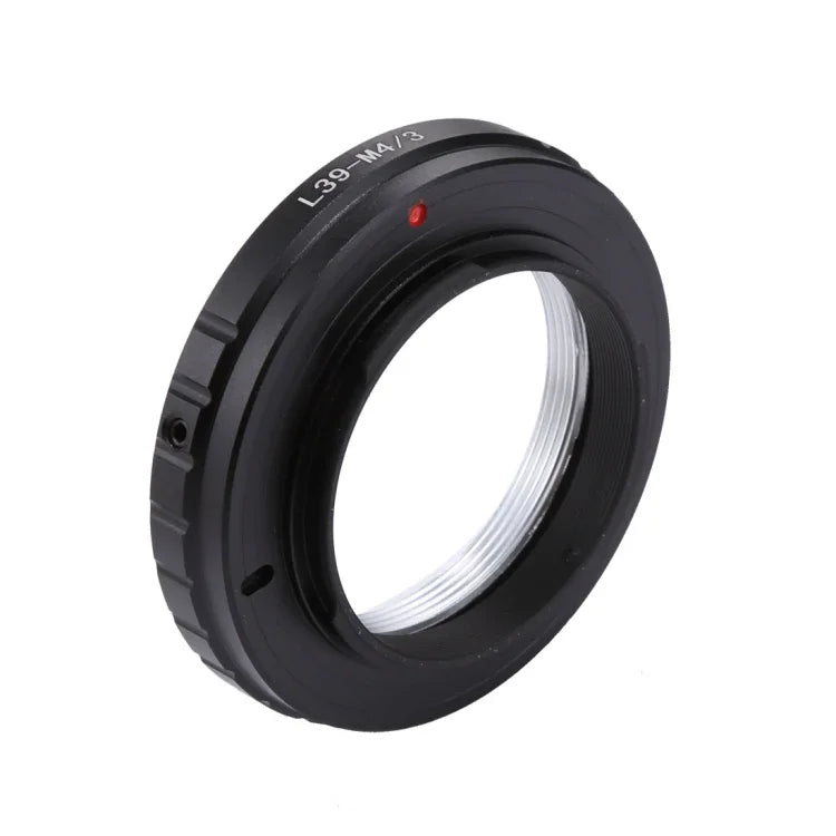 L39 卡口鏡頭轉 M4/3 卡口鏡頭轉接器，適用 Olympus E-P1、Panasonic G1、GH1-M4/3 相機鏡頭，L39 轉 M4/3