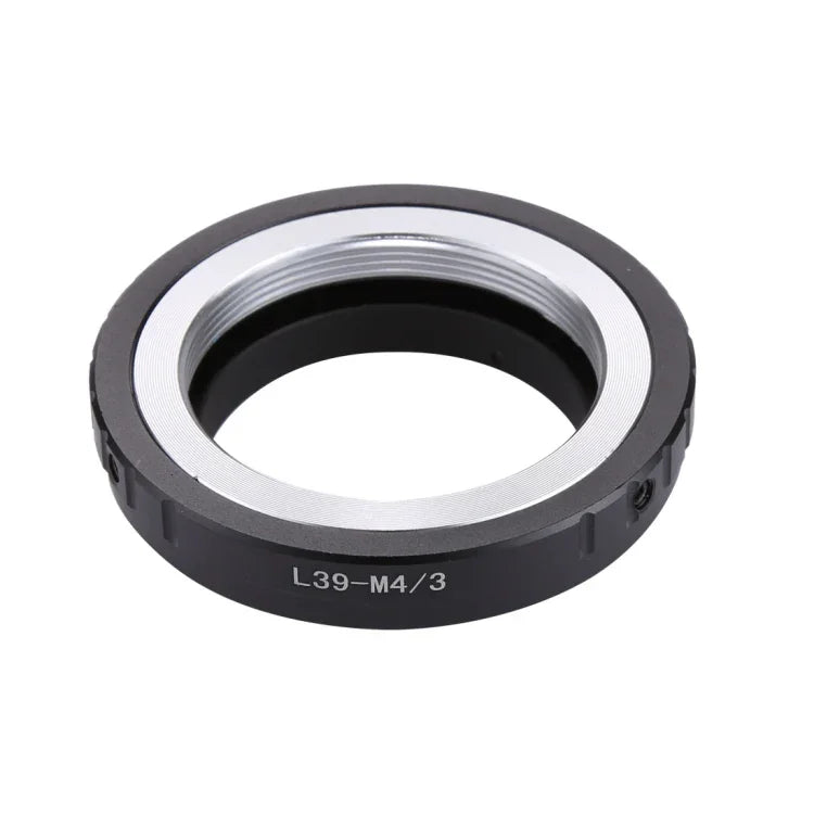 L39 卡口鏡頭轉 M4/3 卡口鏡頭轉接器，適用 Olympus E-P1、Panasonic G1、GH1-M4/3 相機鏡頭，L39 轉 M4/3