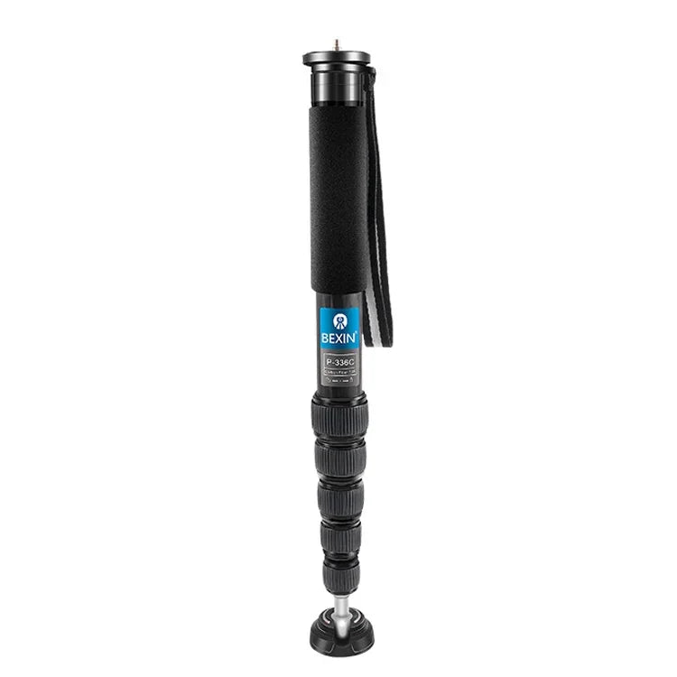 BEXIN P336C 碳纖維單腳架旅行直播自拍支架，P336C