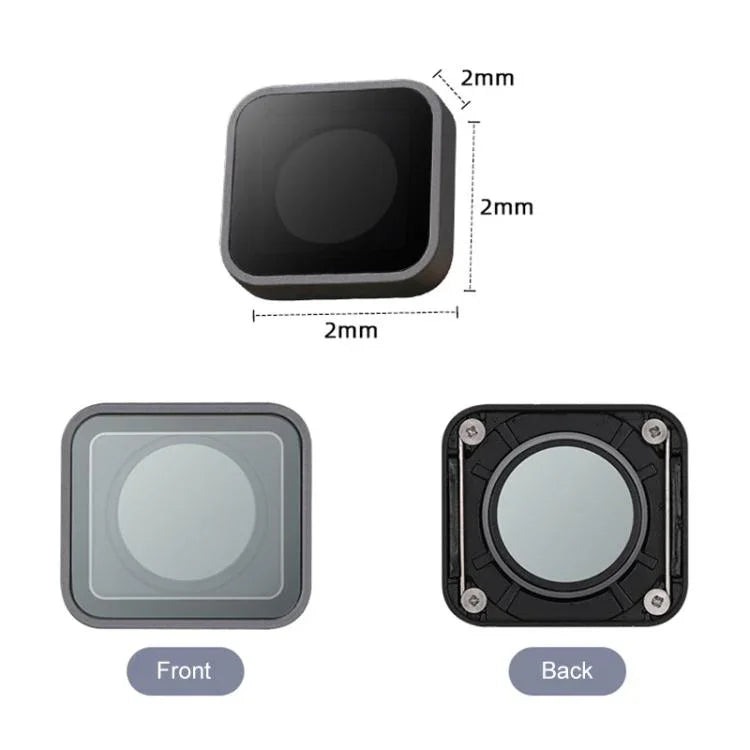 適用於 GoPro HERO7 /6 Black /5 Black UV 保護鏡維修零件，適用於 GoPro HERO5 UV 濾鏡