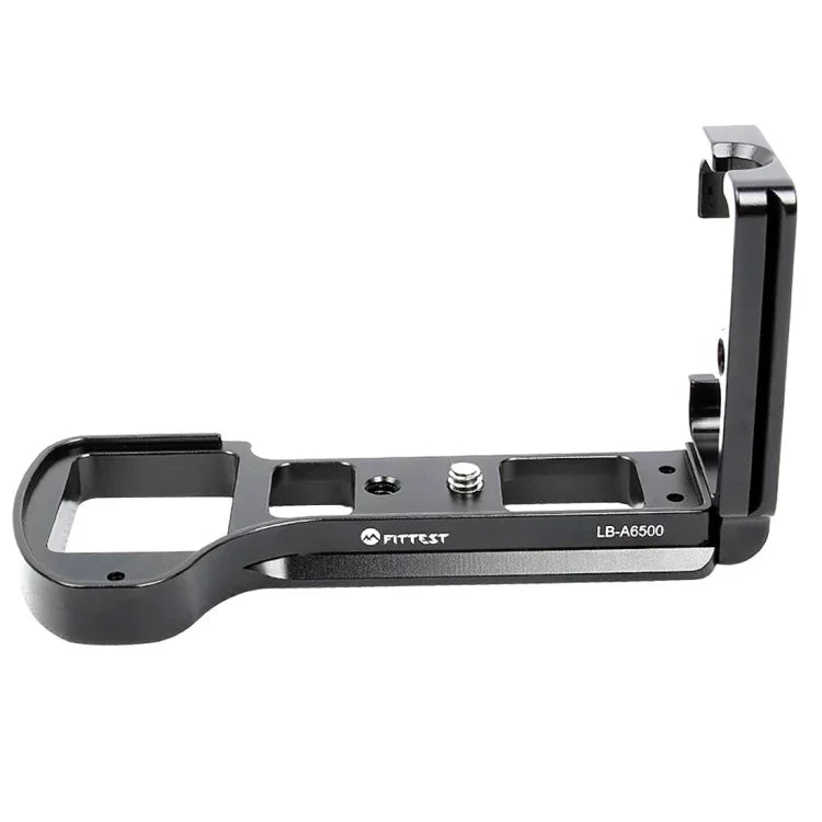FITTEST LB-A6500 直拍快拆 L 形板支架底座，適用於 Sony ILCE-6500 (A6500) 相機金屬球頭
