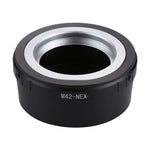 M42 鏡頭轉 NEX 鏡頭轉接環，適用於 Sony NEX3、NEX 5N、NEX7、NEX F3、NEX 系列相機鏡頭，NEX 鏡頭