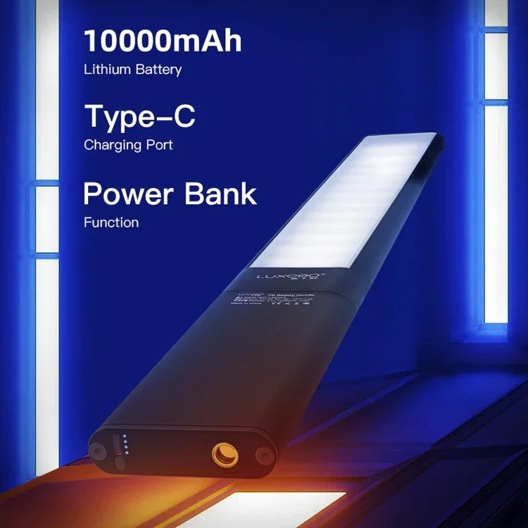 LUXCeO P6 RGB 彩色照片 LED 棒視頻燈 手持 APP 控制 全彩 LED 補光燈，P6