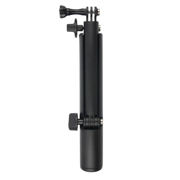 3向單腳架 + 魔術支架自拍棒，適用 GoPro、Insta360、DJI 及其他運動相機，長度：24.5-63公分，長度：24.5-63公分（黑色）