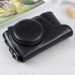 全身 PU 皮革相機包，附背帶，適用於 Samsung Galaxy Camera EK-GC100 / EK-GC110 / EK-GC200，Samsung Galaxy Camera EK-GC200 / EK-GC100 專用