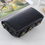 全身 PU 皮革相機包，附背帶，適用於 Samsung Galaxy Camera EK-GC100 / EK-GC110 / EK-GC200，Samsung Galaxy Camera EK-GC200 / EK-GC100 專用